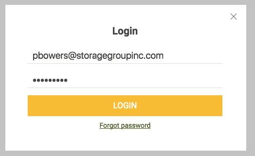 ClickandStor™ 3.0 Login ClickandStor™ 3.0 Login