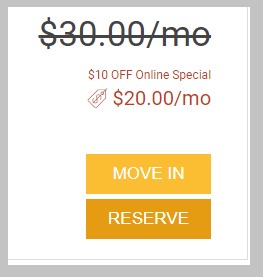 ClickandStor™ 3.0 Online Move In ClickandStor™ 3.0 Online Move In