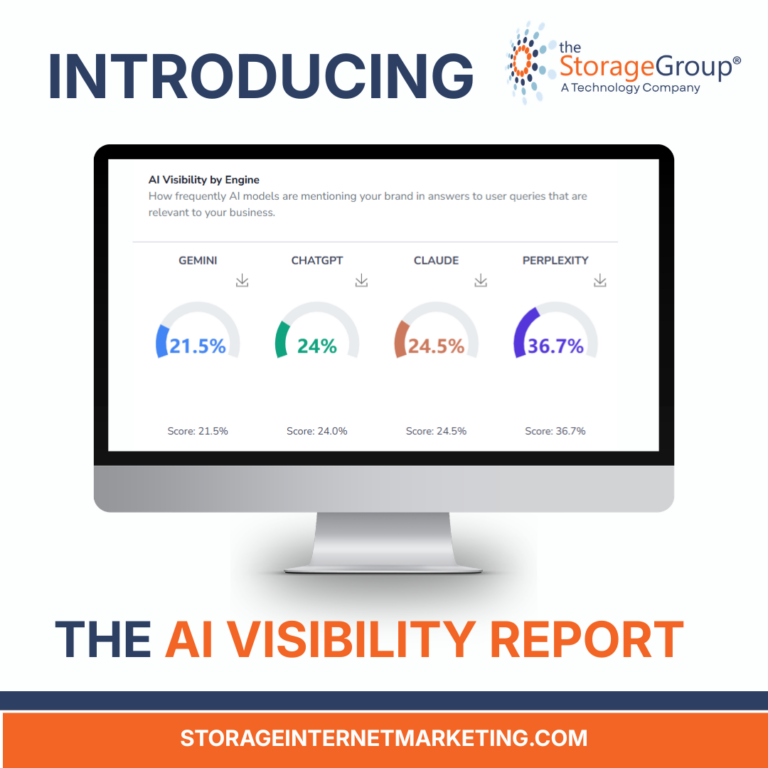 The Storage Group® Launches AI Visibility Report for Self-Storage Operators